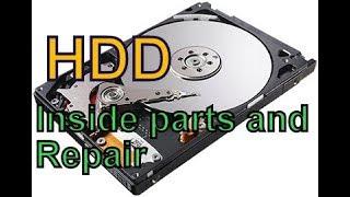 HDD , Hard Drive Main parts and  repair. ( Bangla) Engineering Technology BD mk