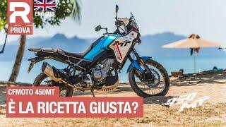 CFMoto 450MT le nostre opinioni dopo la prova della moto Adventure più economica sul mercato