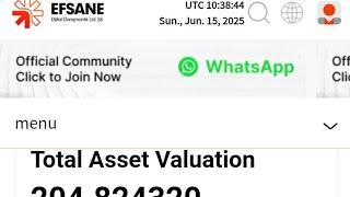 Efsane New Withdrawal Guide // Efsane New Earning Update