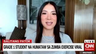 Me nung na feature sa @NewsWatchPlusPHthank you CNN Philippines #zumba #zumbaboy #viral