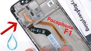 Pocophone F1 Teardown - I found LIQUID inside!