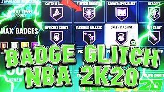 NBA 2K20 NEW BADGE GLITCH AND DEMIGOD GLITCH AFTER PATCH 1.07! MAX BADGES FOR ALL BADGES EASY & FAST