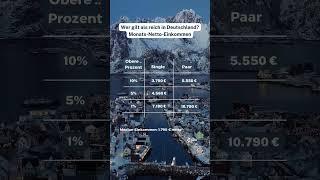 Wer gilt als reich? #deutschland #finanzen #einkommen