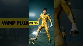 BRUCE LEE IN BGMI & PUBG ALL EMOTES #shorts #viralshorts #viral