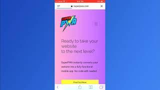 How Progressive Web Apps works upon iOS and iPhone