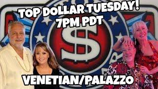 Part 1 Kris & Ginger Vegas Life! Live at the Venetian for Top Dollar Tuesday!