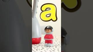 Learn the Alphabet - Letter A! #learning #abc #bouncepatrol #apple #ant #astronaut #ace #letters