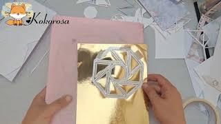 Sharing Tutorials | Kokorosastudio | Cutting Dies Sharing | DIY | By Marta Debicka Drop of Sunshine