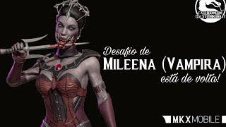 Mortal Kombat Mobile vampiress mileena gameplay