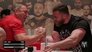 Ron Bath vs Zurab Tavberidze 2-3. Armwrestling