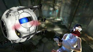 Portal 2 but Wheatley taking testing too far