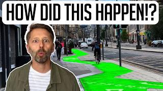 I rode the 'worst bike lane in the world'