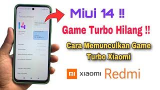 Cara Memunculkan Game Turbo Xiaomi Miui 14