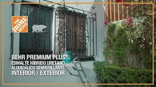 Behr Premium Plus ® Esmalte Híbrido Uretano Alquidálico Semibrilante Interior / Exterior | Pintura