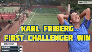 Highlights: Karl Friberg - Bogdan Bobrov, Les Franqueses del Valles Challenger 2023