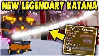 *NEW* BEST LEGENDARY (Sakura Katana) Samurai Palace UPDATE | Roblox: Dungeon Quest