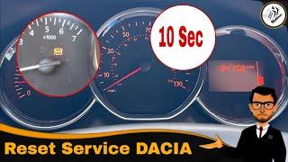 Reset Service DACIA en 10 Seconds (Temoin Vidange Dacia)