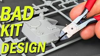 Dealing with Bad Sprue Gates on Model Kits