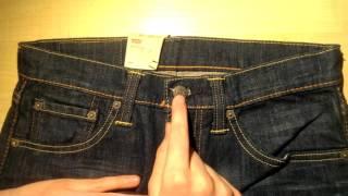 Джинсы Levi's (левайс) подделка или оригинал?