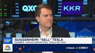 'Heroic' what Tesla investors have to underwrite at current price levels, says Guggenheim's Jewsikow