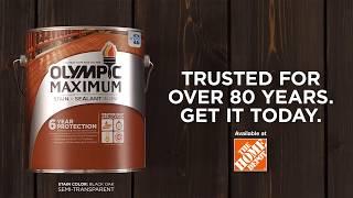 Olympic® Maximum® Stain + Sealant in One