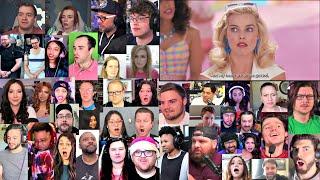 Barbie Main Trailer Reaction Mashup