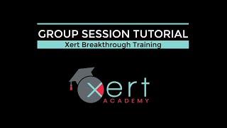 Xert Group Sessions Tutorial