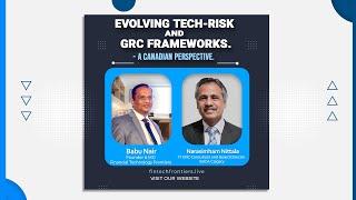 Evolving Tech Risk & GRC Frameworks by Narasimham Nittala | FinTech Frontiers Live