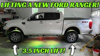 NEW FORD RANGER LIFT KIT INSTALL AND DRIVE TEST!