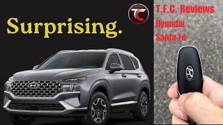 TFC Reviews: 2023 Hyundai Santa Fe- This is a Hyundai?? #hyundai