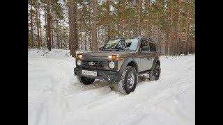 Обзор Lada 4*4 bronto (Нива Бронто) в лесу