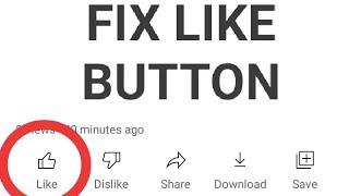 Fix YouTube Like Not Working Problem Solved 2020-2021 2023