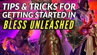 Tips & Tricks for Getting Started in Bless Unleashed