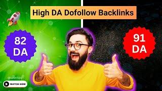 Get 2 High DA Dofollow Backlinks - Instant Approval