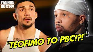 TEOFIMO LOPEZ TO THE PBC!? GERVONTA DAVIS RIPS "C*KE HEAD" BILL HANEY!