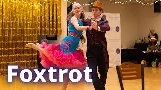 Foxtrot Show Dance at Ultimate Ballroom Dance Studio