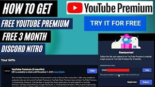 How To Get Youtube Premium Discord | Discord Youtube Premium