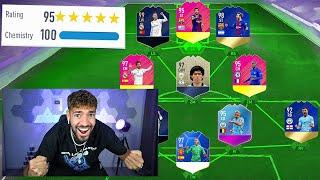 RETRO FIFA 18!! 195 RATED FUT DRAFT CHALLENGE FIFA 18 