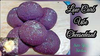 Low Carb UBE Cheesedesal 