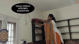 Small Indian Non modular kitchen Makeover | Kitchen countertop Organisation with Amazon products