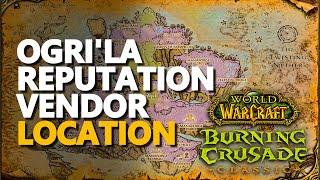 Ogri'la Reputation Vendor Location WoW TBC (Jho'nass)