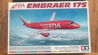 Tamiya 1/100 Fuji Dream Airlines Embraer 175 Assembly