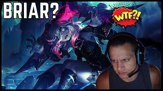  Tyler1 REACTS TO BRIAR | NEW LOL CHAMPION | Season 13 ᴴᴰ