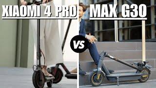 Xiaomi Scooter 4 Pro vs Ninebot MAX G30 2  - Which One Is Better? (Specs Comparison)