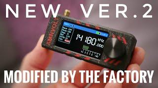 New VER.2 Pocket SSB Receiver Si4732 with all modifications built-in by the manufacturer