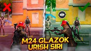 PUBG MOBILE GLAZOK NASTROYKA QILISH // KO'Z ORQALI KIL QILISH