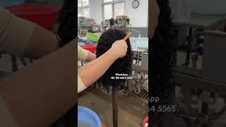 Are you find the curly wig very bouncy very soft ? Contact me WhatsApp + 86 182 6664 5565