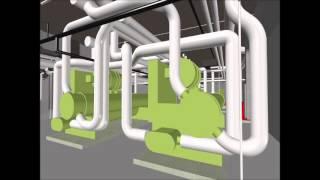 BIM Digital to Constructed Chiller Piping