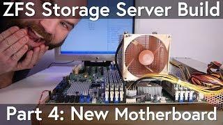 ZFS Storage Server: Tyan S7050 Replacement Server Motherboard, 12core 128GB DDR3