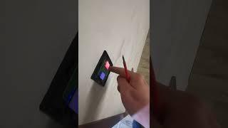 Сенсорный выключатель глючит,не работает через стекло.решение проблемы.